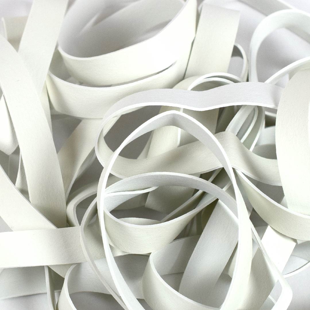 Large White Rubber Bands from Scout Books