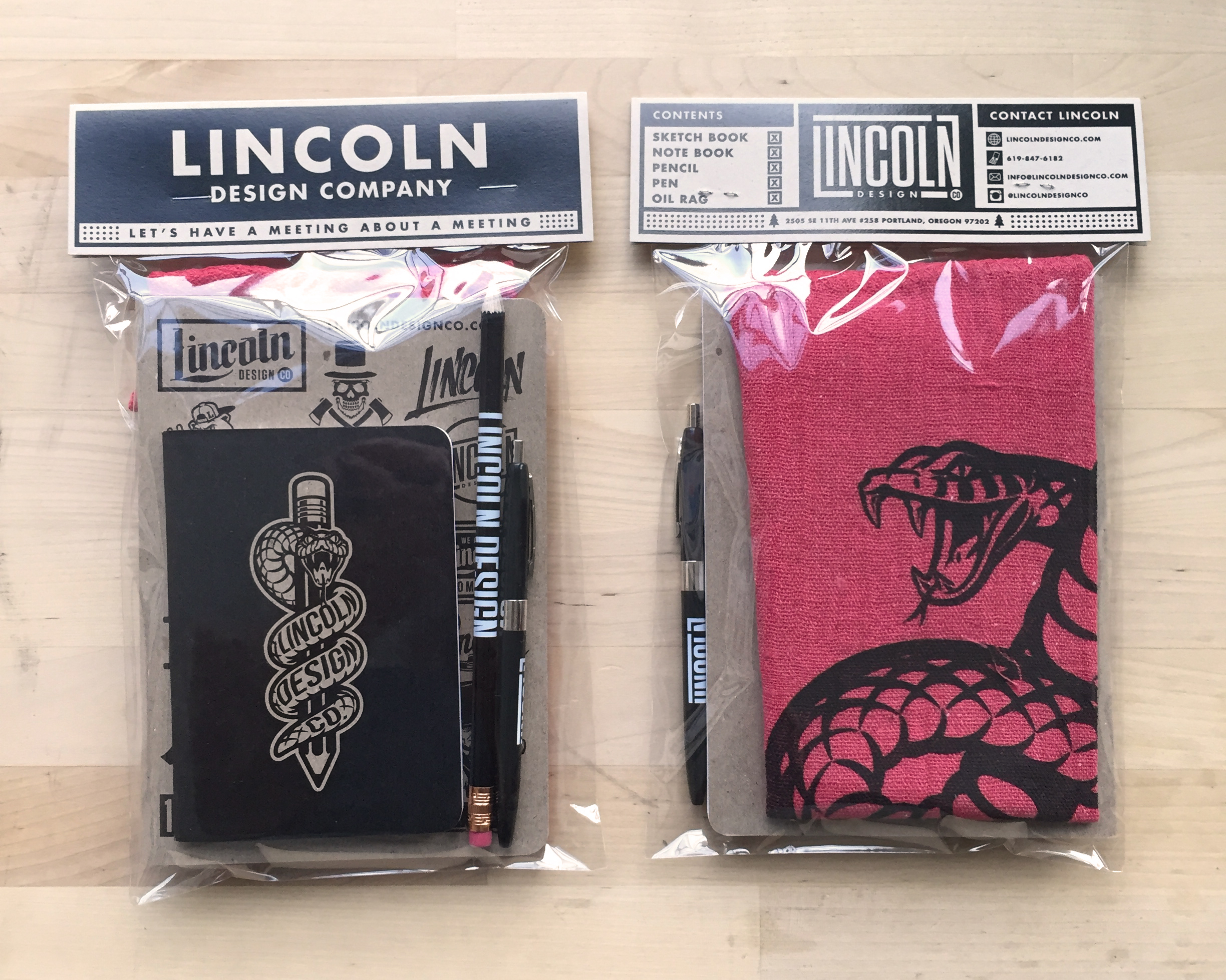 Lincoln Design Co. Scout Books