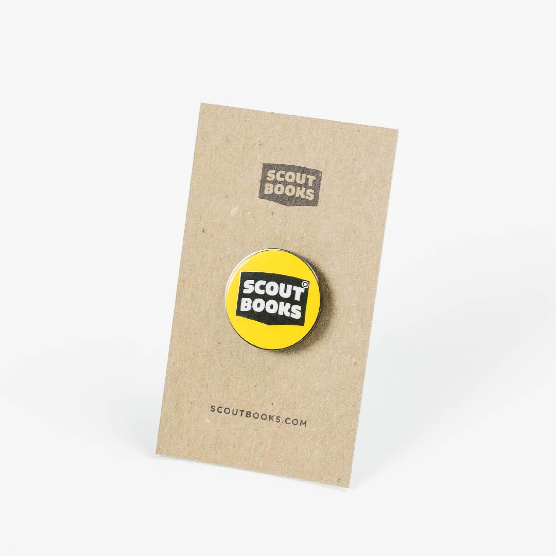 Scout Books Pocket Logo Enamel Pin