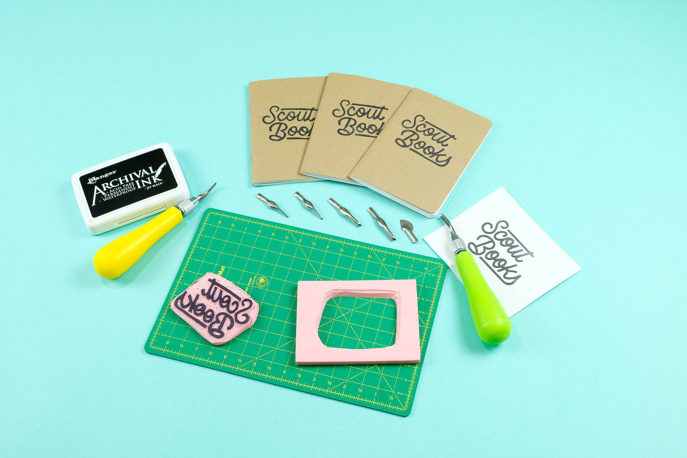 DIY Stamp Carving - Scout Books-8123