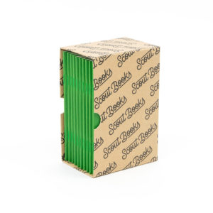 Scout Books - 10 Pack Green Notebooks