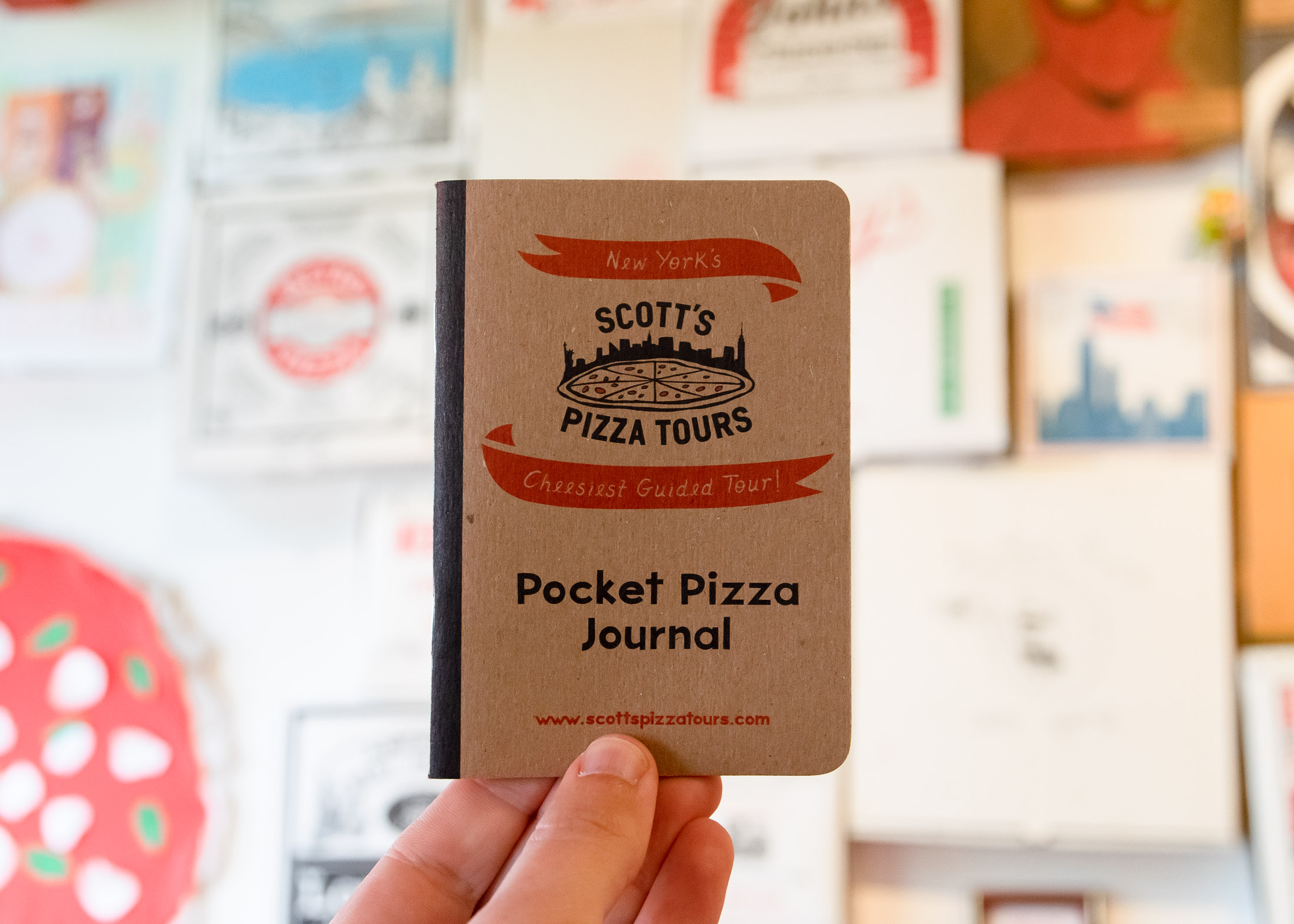 Scott's Pizza Tours Pocket Pizza Journal - Scout Books