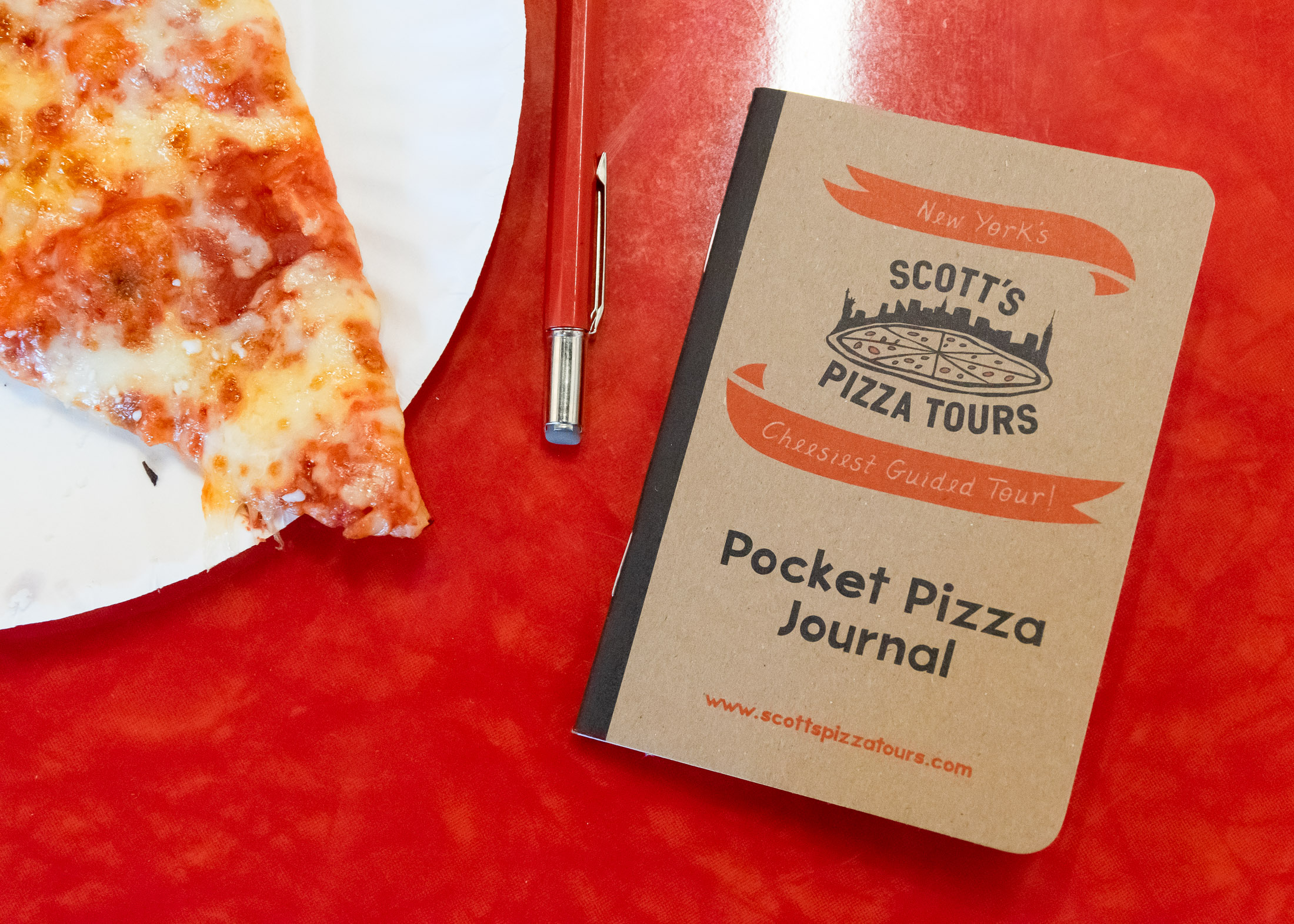Scott's Pizza Tours Pocket Pizza Journal - Scout Books